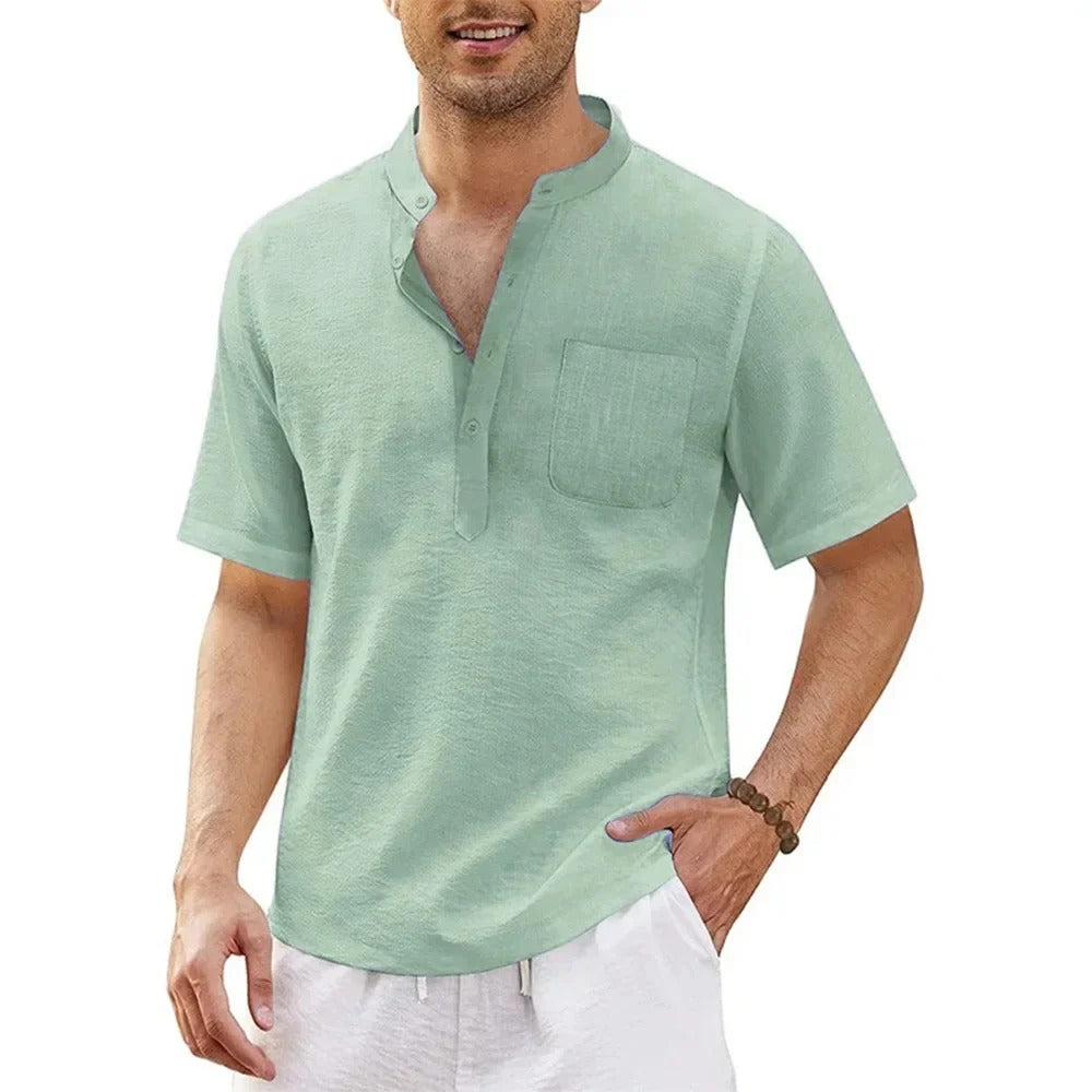 T-Shirt D'Été À Manches Courtes En Grandes Tailles Pour Homme | Idéal Pour Les Journées Décontractées