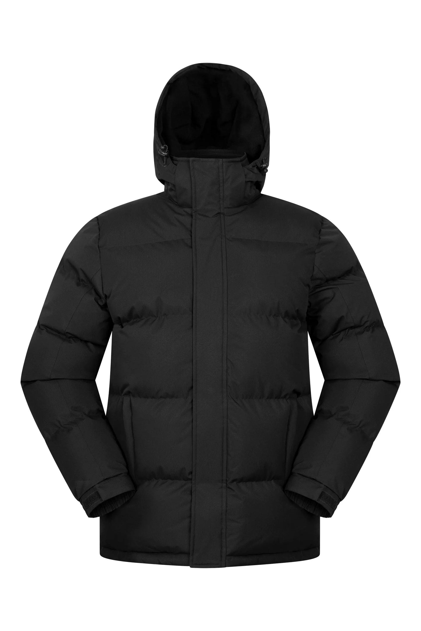Veste Matelassée avec Capuche et Poches Zippées pour Homme | Idéale pour l’Hiver