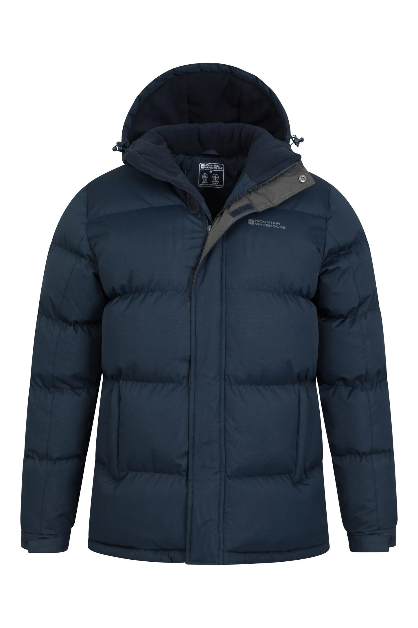 Veste Matelassée avec Capuche et Poches Zippées pour Homme | Idéale pour l’Hiver