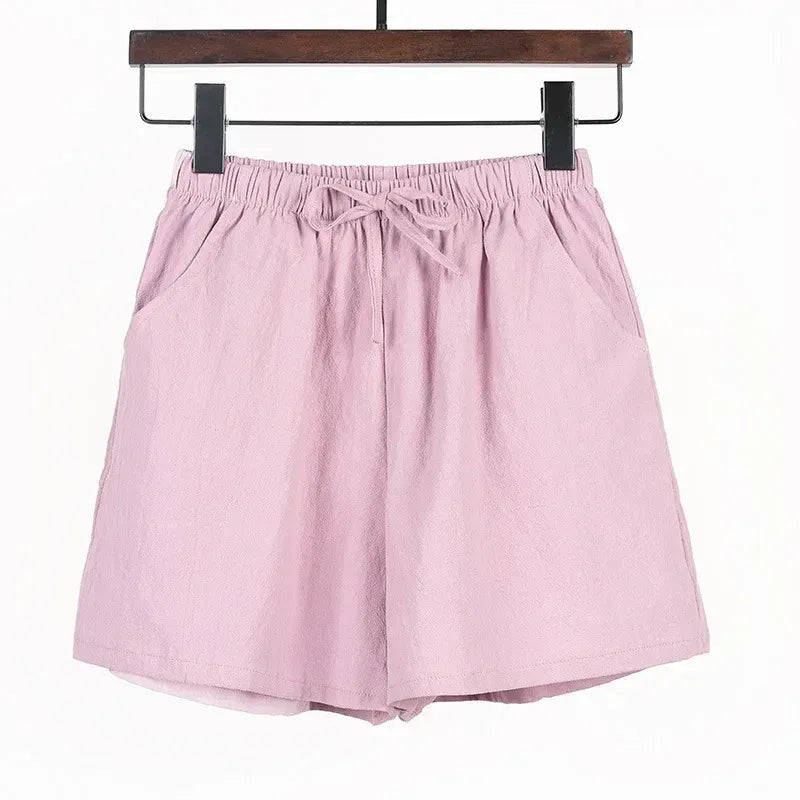 Short Décontracté à Taille Haute pour Femme | Idéal pour Été et Loisirs