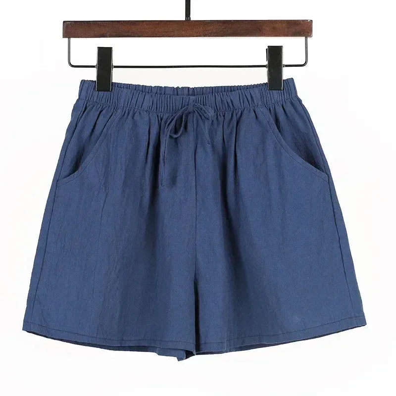 Short Décontracté à Taille Haute pour Femme | Idéal pour Été et Loisirs