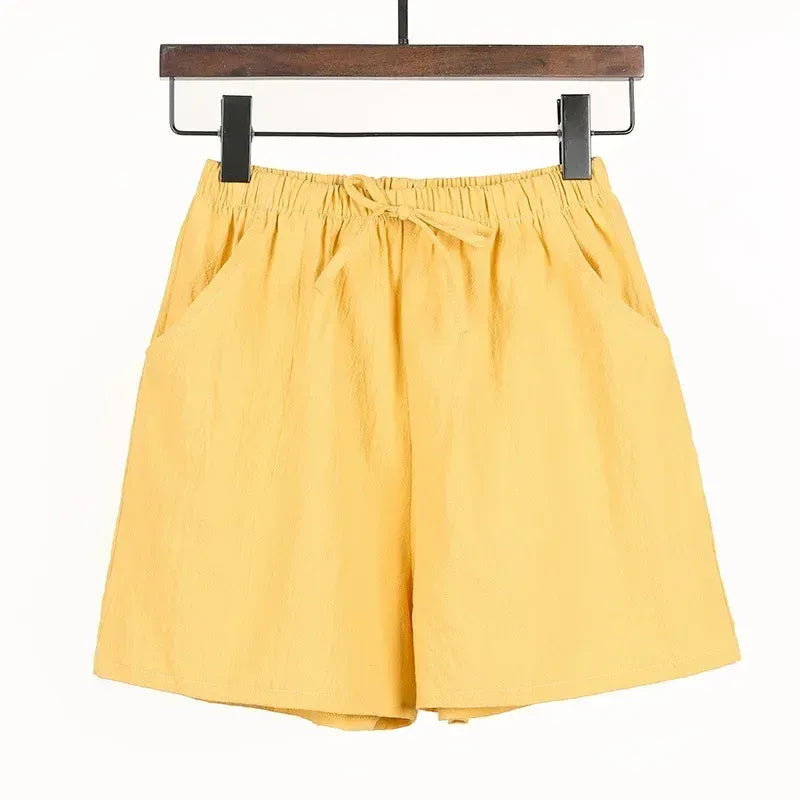 Short Décontracté à Taille Haute pour Femme | Idéal pour Été et Loisirs