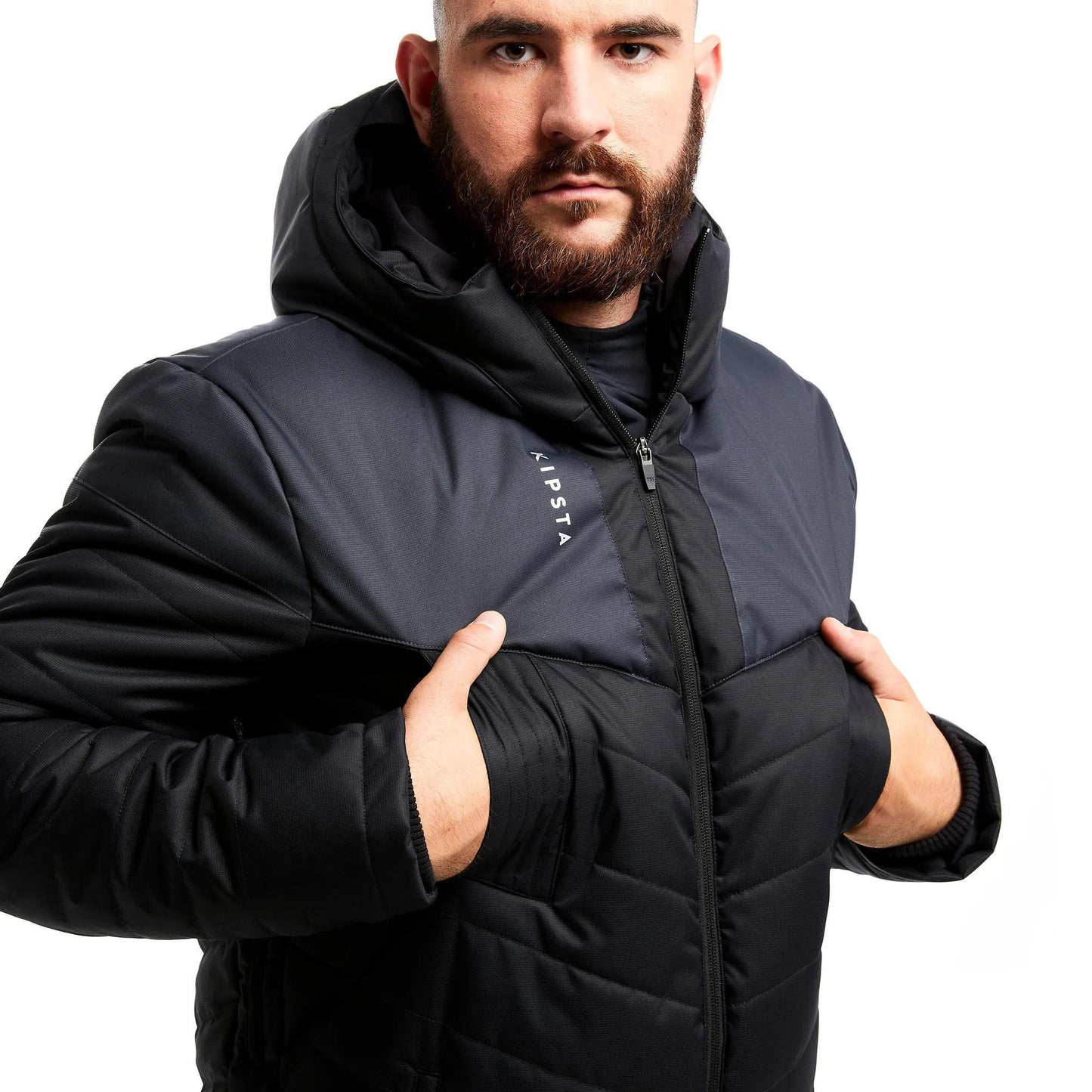 Parka Longue de Football avec Capuche et Poches pour Adulte | Idéale pour l’Hiver