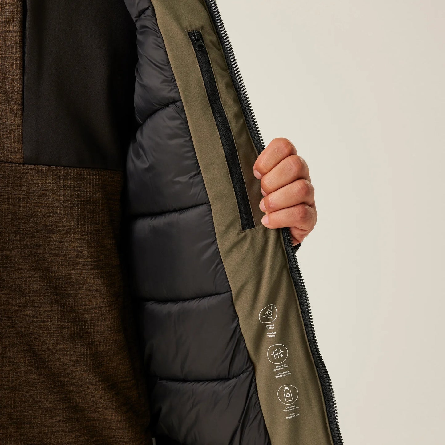 Veste Matelassée avec Capuche et Poches Zippées pour Homme | Idéale pour l’Hiver