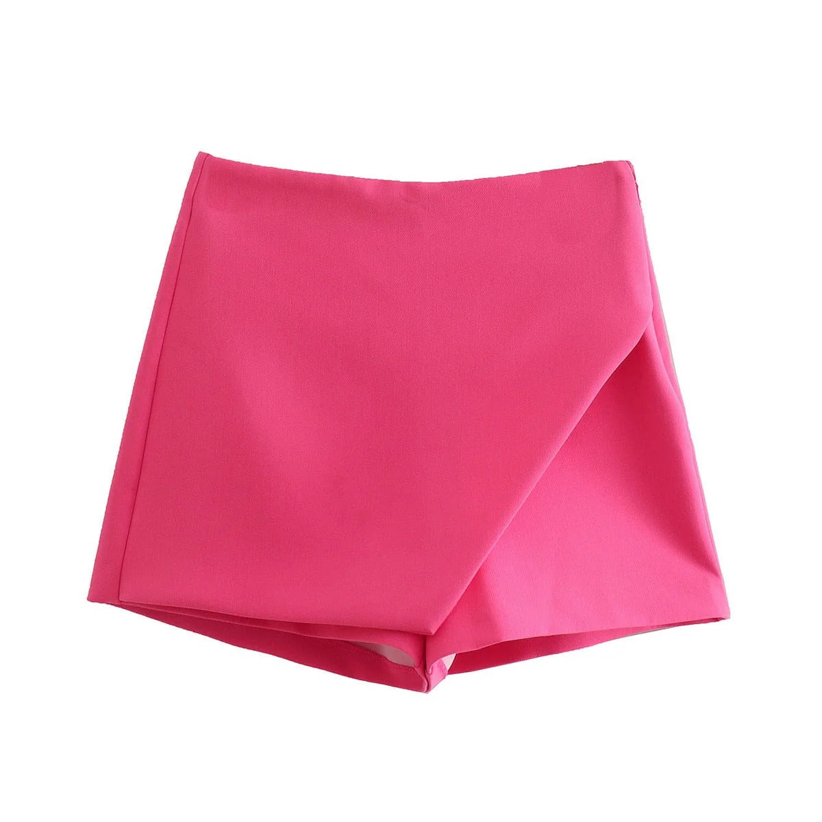 Jupe-Short Asymétrique avec Fermeture Latérale pour Femme | Idéal pour le Printemps