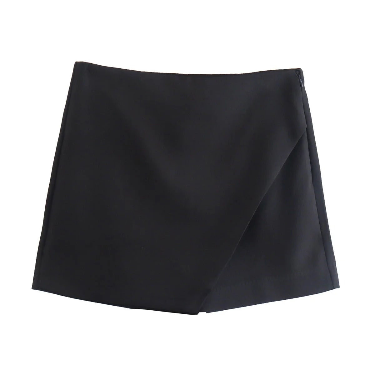 Jupe-Short Asymétrique avec Fermeture Latérale pour Femme | Idéal pour le Printemps