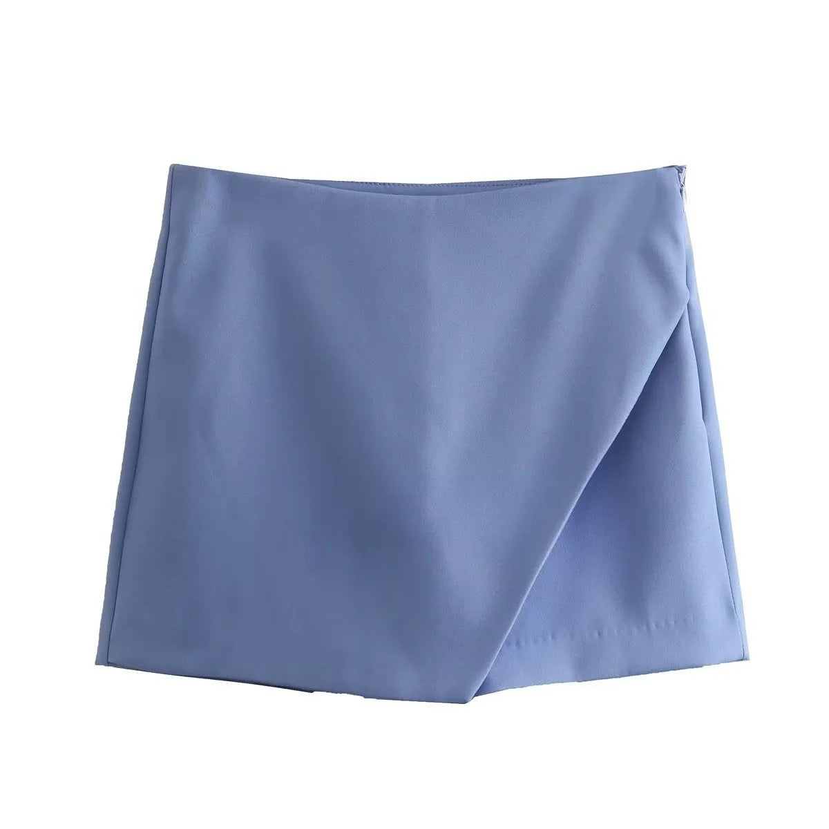 Jupe-Short Asymétrique avec Fermeture Latérale pour Femme | Idéal pour le Printemps