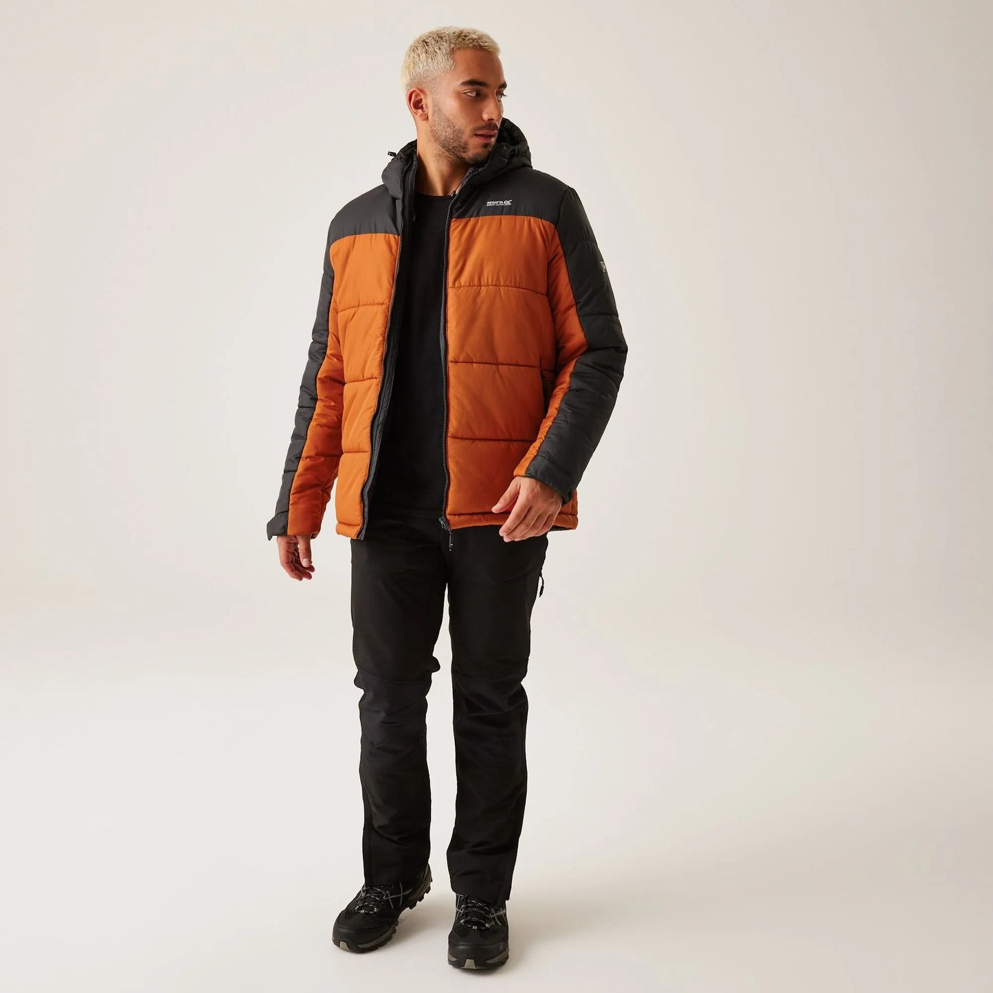Veste Matelassée avec Fermeture Zippée et Ourlet Ajustable pour Homme | Idéale pour l’Hiver
