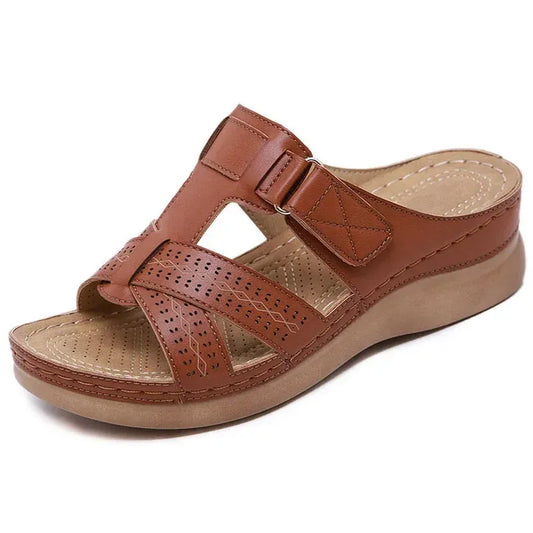 Sandales avec Brides à Boucle et Perforations pour Femmes | Idéales pour l’Été