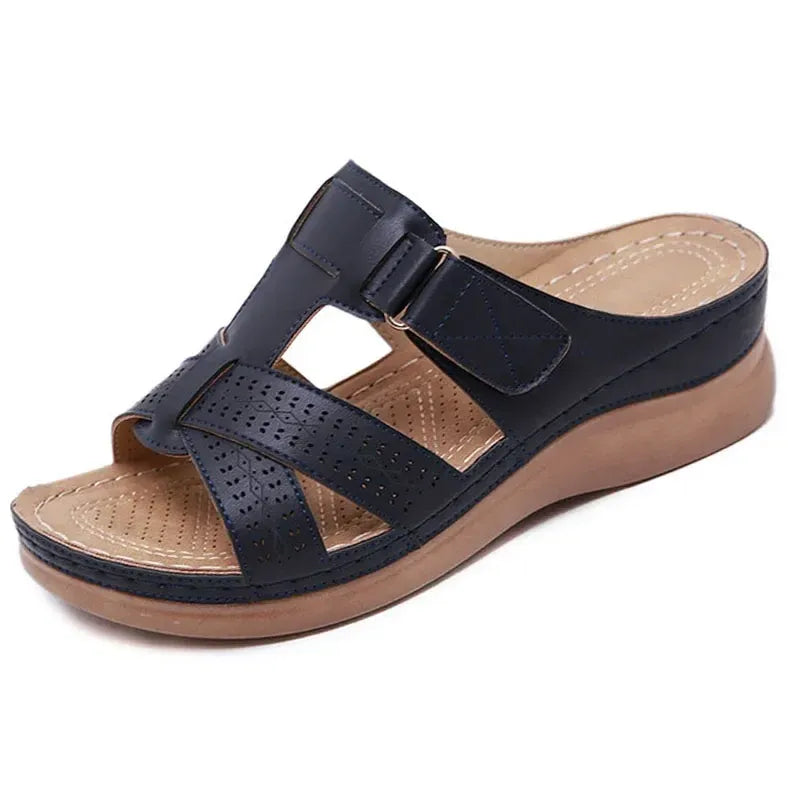 Sandales avec Brides à Boucle et Perforations pour Femmes | Idéales pour l’Été