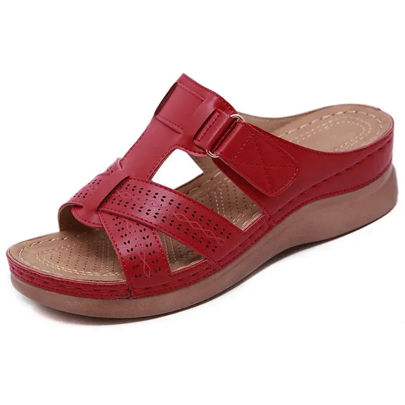 Sandales avec Brides à Boucle et Perforations pour Femmes | Idéales pour l’Été