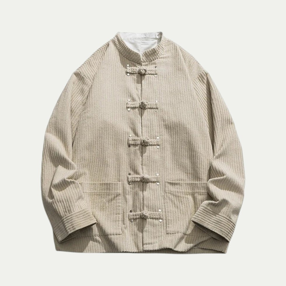 Veste avec Fermeture Brandebourg pour Homme | Idéale pour L’Automne Et L’Hiver