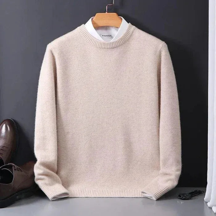 Pull ample à col rond pour homme | Idéal pour les journées décontractées ou les environnements intérieurs