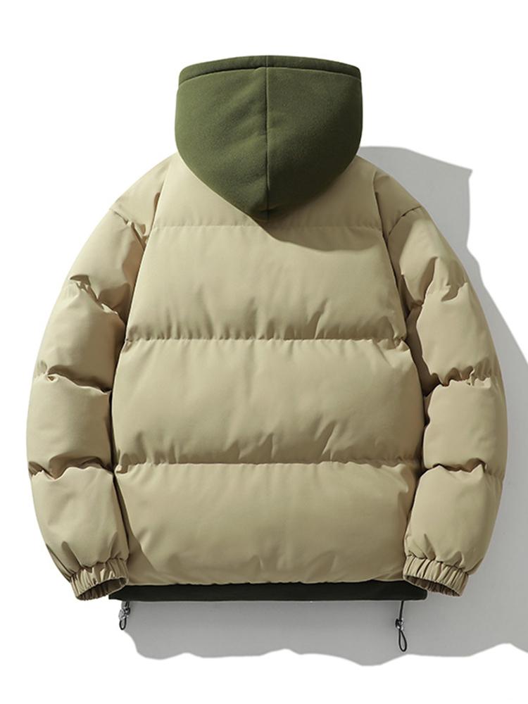 Veste Matelassée avec Capuche et Poches pour Homme | Idéale pour l’Hiver