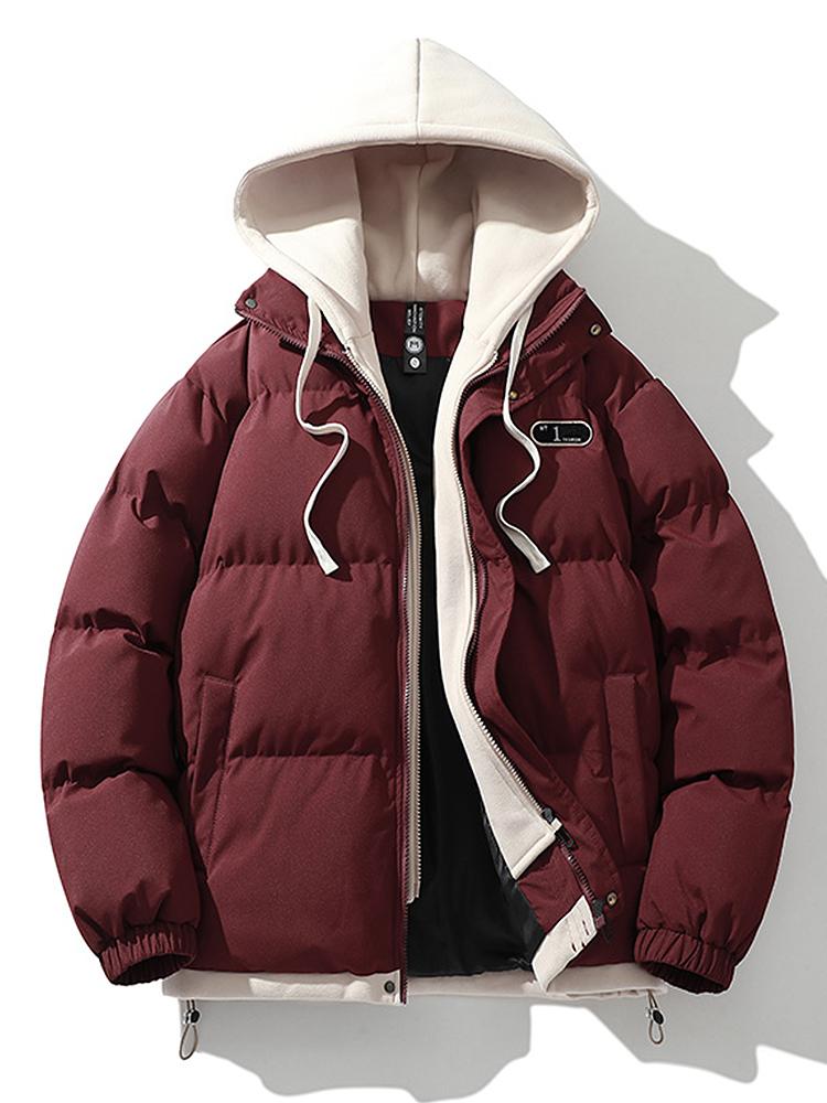 Veste Matelassée avec Capuche et Poches pour Homme | Idéale pour l’Hiver