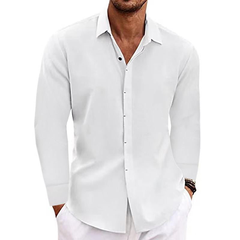 Chemise À Manches Longues avec Coupe Classique pour Homme | Idéale pour Le Quotidien