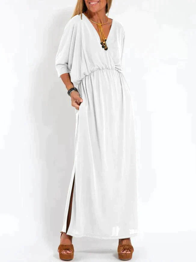 Robe Longue avec Coupe Cintrée pour Femme | Idéale pour les Soirées et Événements Formels