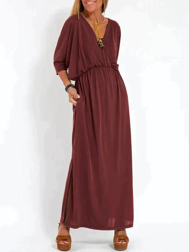 Robe Longue avec Coupe Cintrée pour Femme | Idéale pour les Soirées et Événements Formels