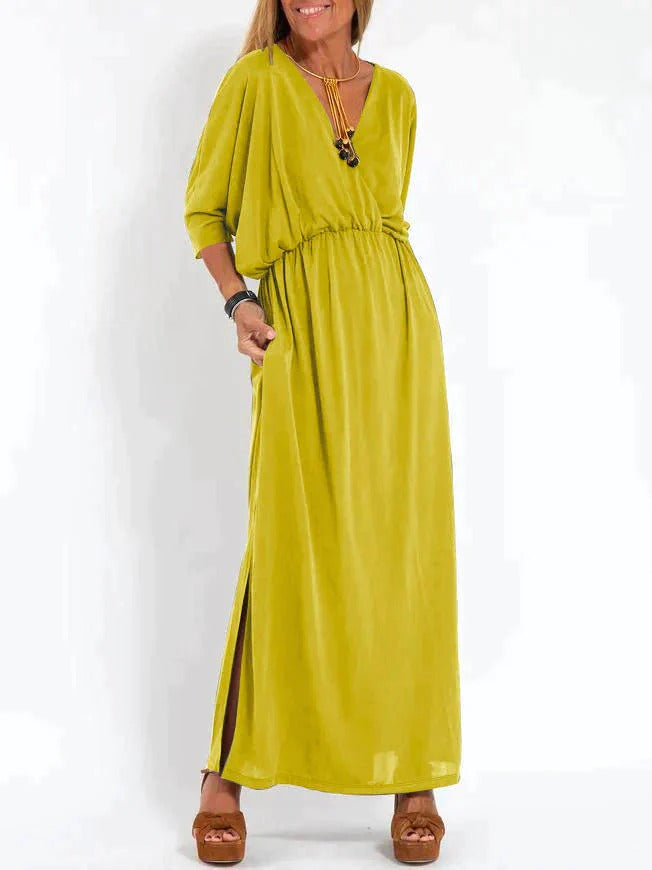 Robe Longue avec Coupe Cintrée pour Femme | Idéale pour les Soirées et Événements Formels