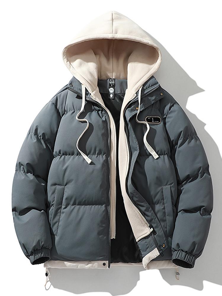 Veste Matelassée avec Capuche et Poches pour Homme | Idéale pour l’Hiver