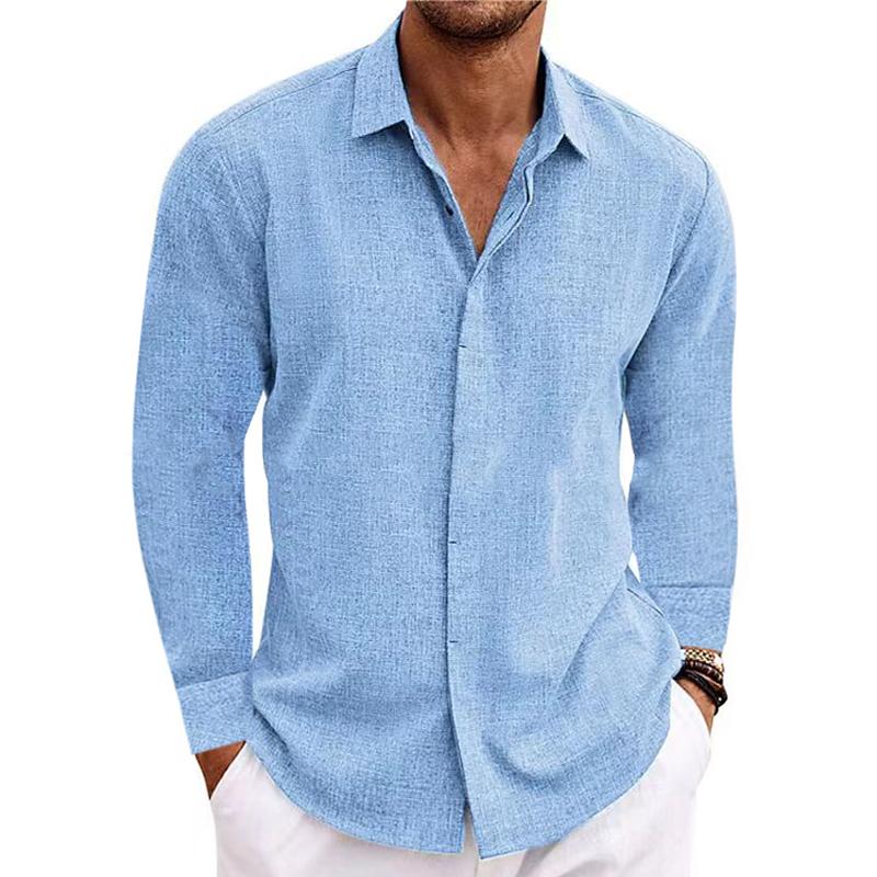Chemise À Manches Longues avec Coupe Classique pour Homme | Idéale pour Le Quotidien