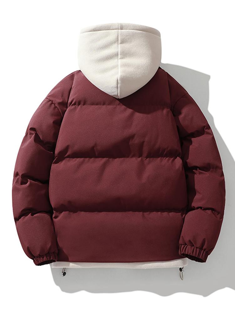 Veste Matelassée avec Capuche et Poches pour Homme | Idéale pour l’Hiver