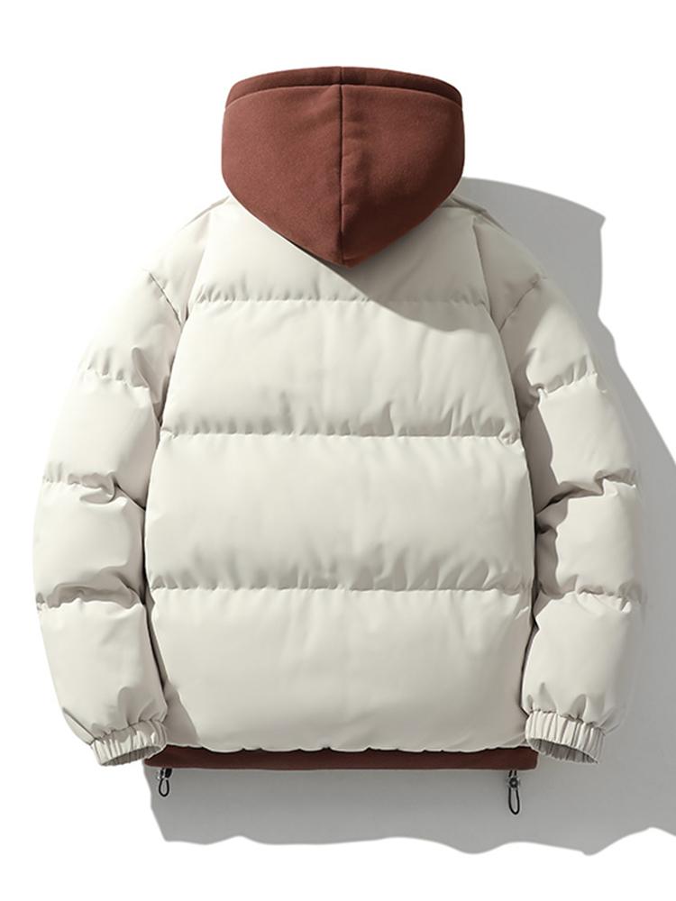 Veste Matelassée avec Capuche et Poches pour Homme | Idéale pour l’Hiver