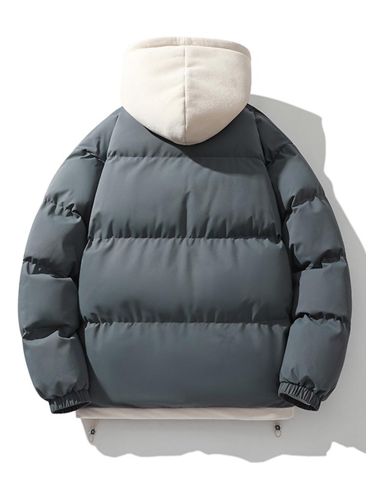 Veste Matelassée avec Capuche et Poches pour Homme | Idéale pour l’Hiver