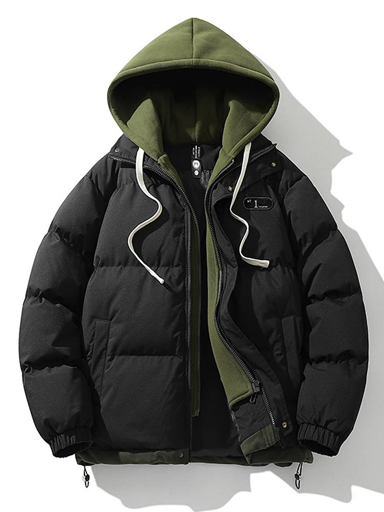 Veste Matelassée avec Capuche et Poches pour Homme | Idéale pour l’Hiver
