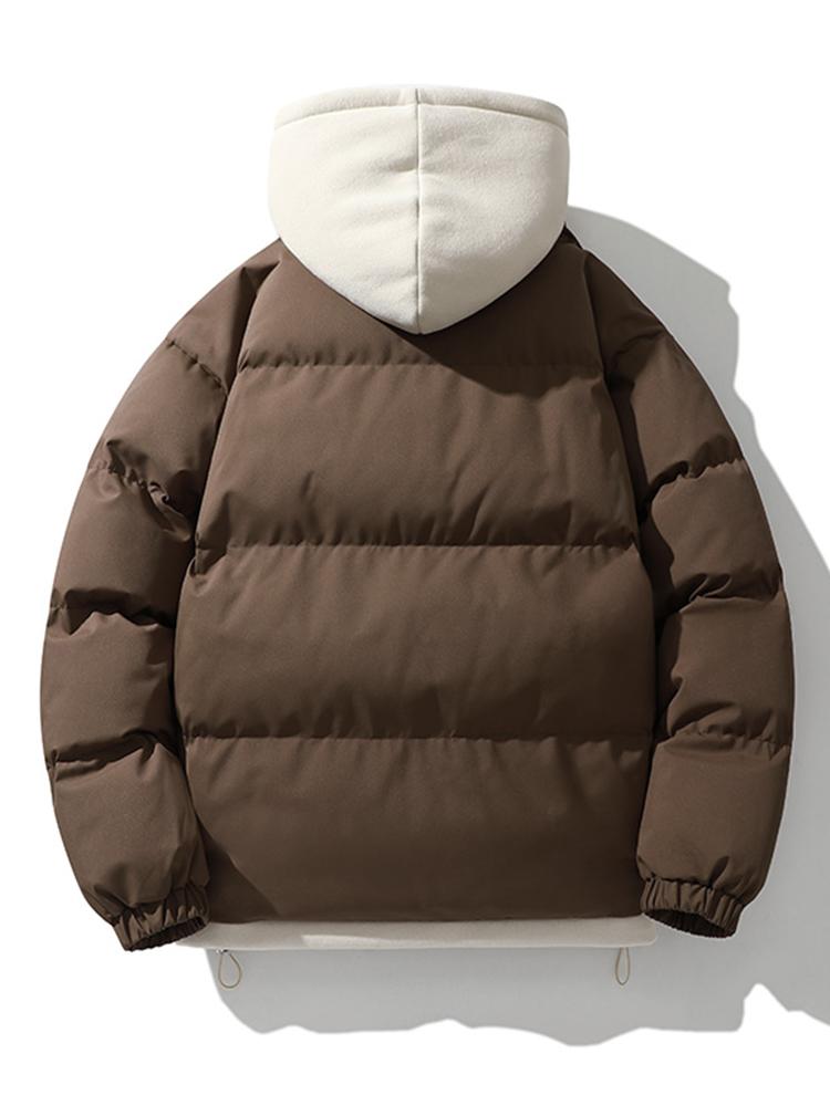 Veste Matelassée avec Capuche et Poches pour Homme | Idéale pour l’Hiver