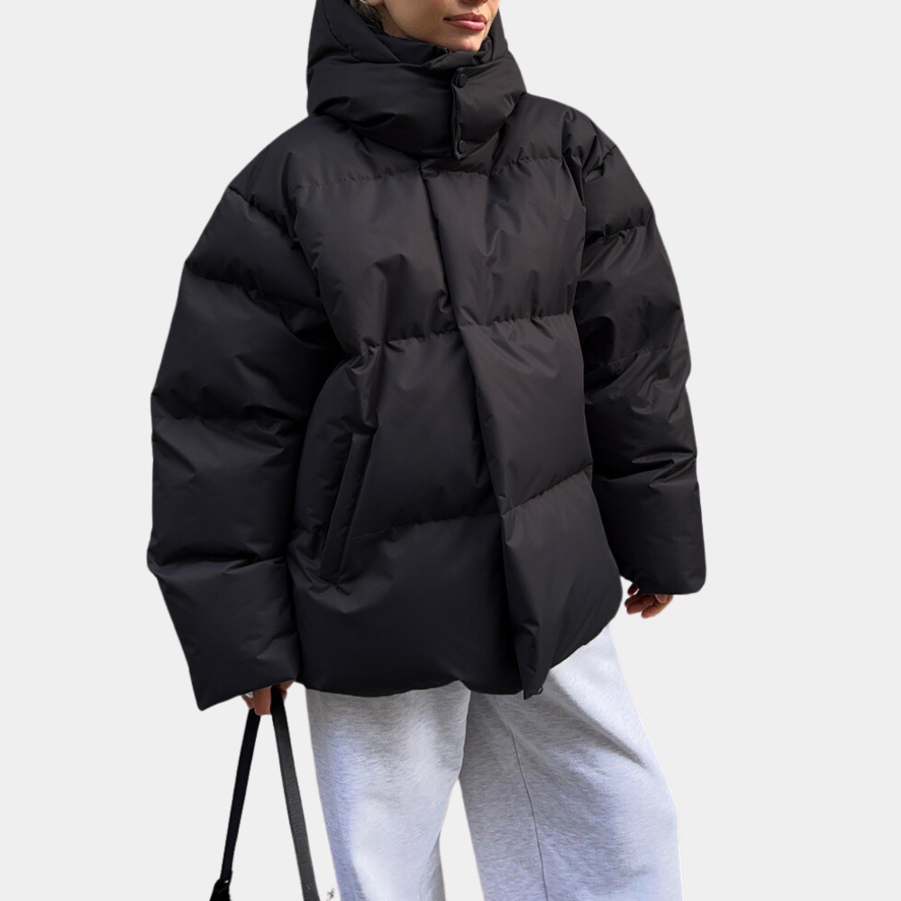 Veste Matelassée À Capuche pour Femme | Idéale pour Saison Froide