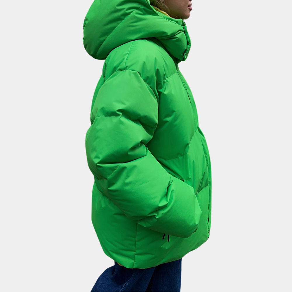 Veste Matelassée À Capuche pour Femme | Idéale pour Saison Froide