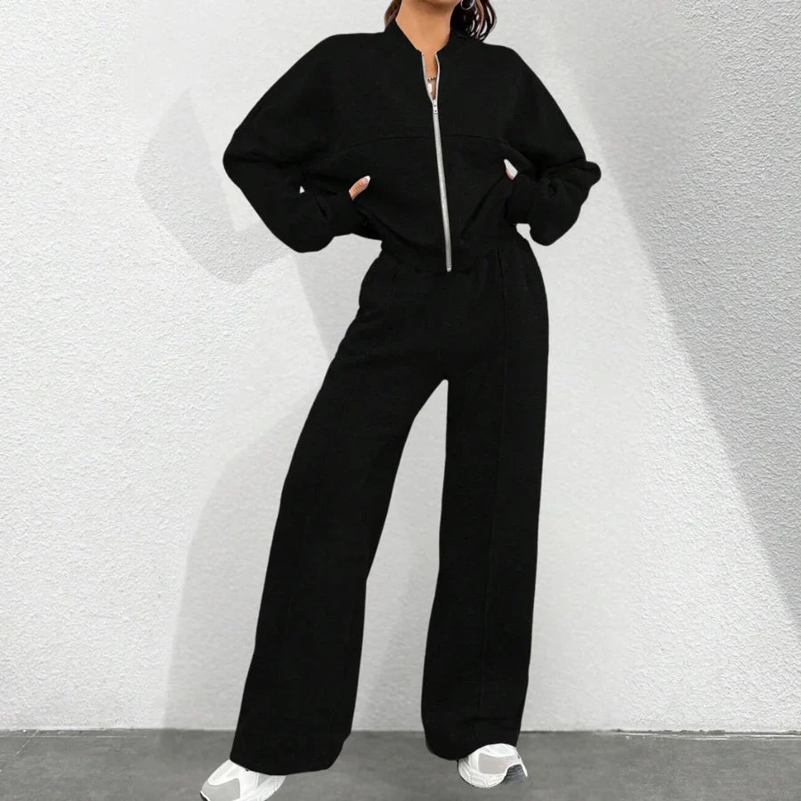 Ensemble Deux Pièces avec Blazer Et Pantalon pour Femme | Idéal pour Bureau Et Occasions Quotidiennes