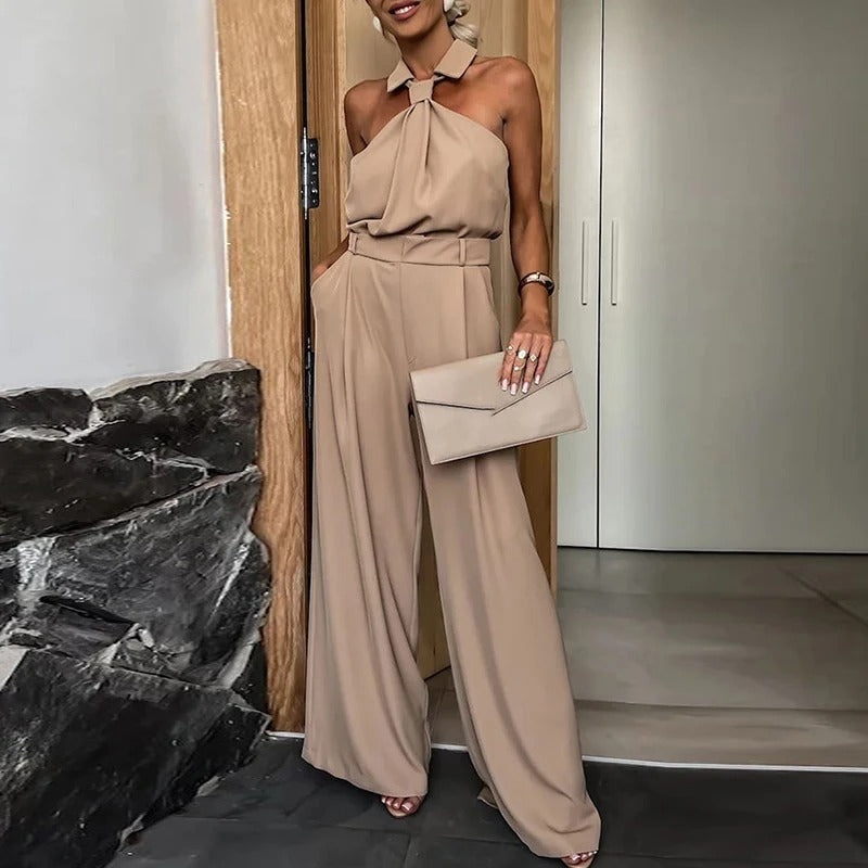 Combinaison Épaules Dénudées Avec Taille Ajustée Pour Femme | Idéale Pour Les Occasions Et Les Sorties