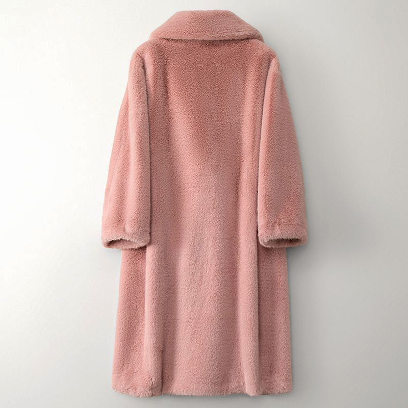 Manteau à col cranté pour femmes