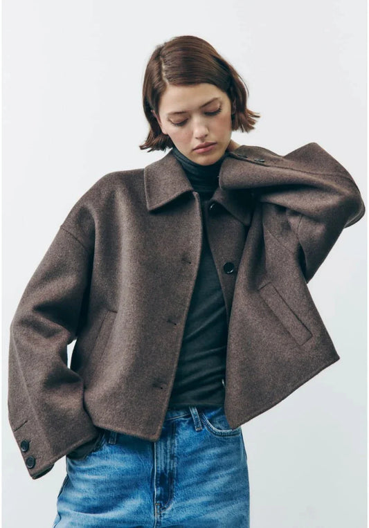 Veste Longue Ample pour Femme | Idéale pour L’Automne Et L’Hiver