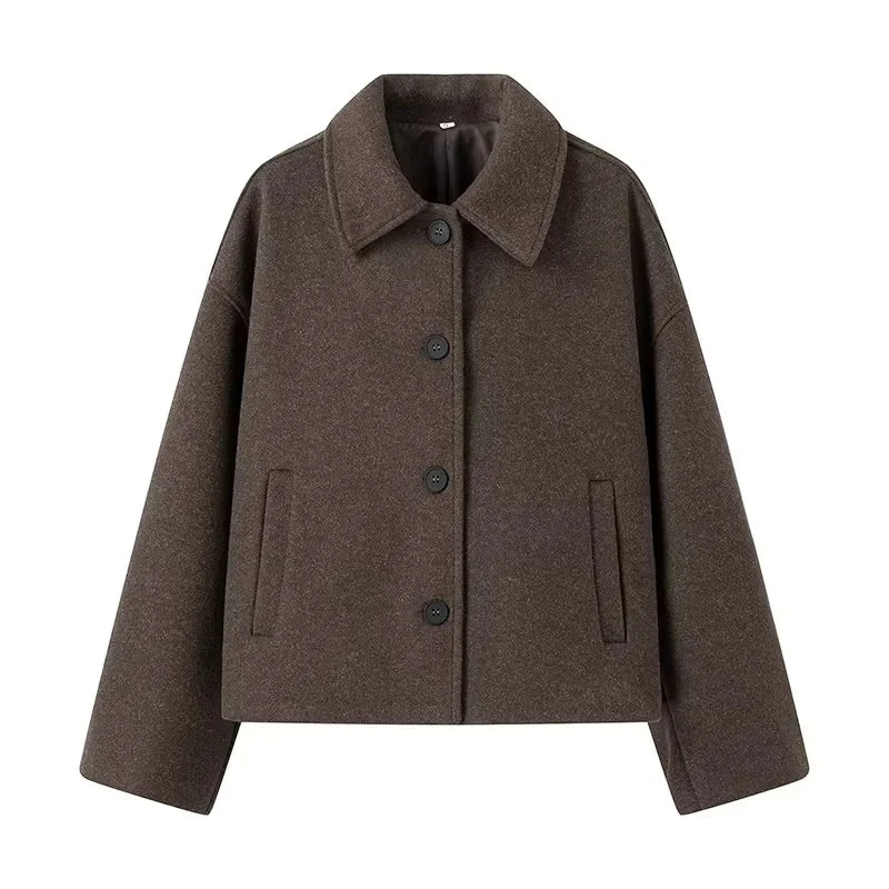 Veste Longue Ample pour Femme | Idéale pour L’Automne Et L’Hiver