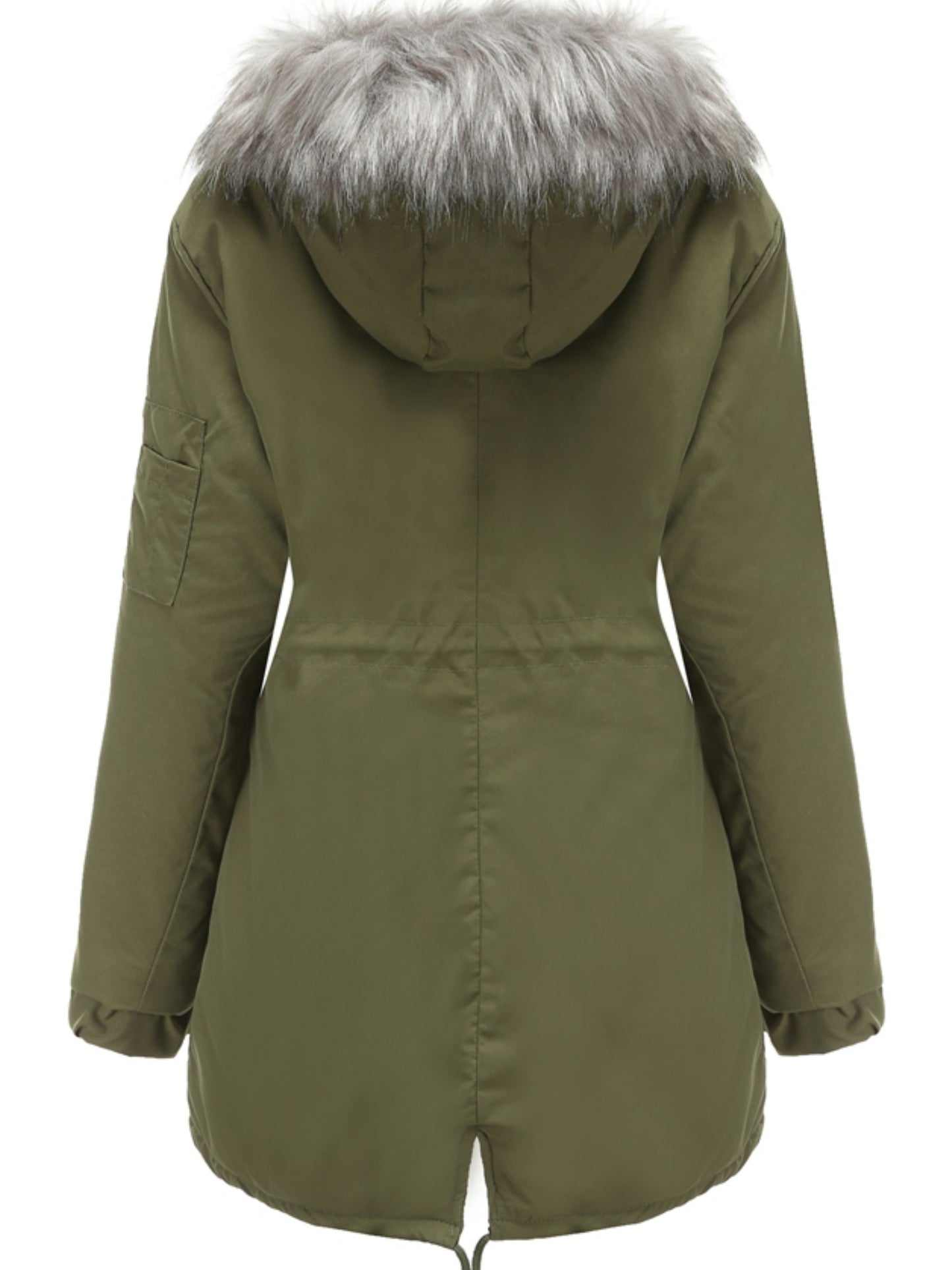 Parka à Capuche avec Fermeture Zippée pour Femmes | Idéale pour l’Automne et l’Hiver