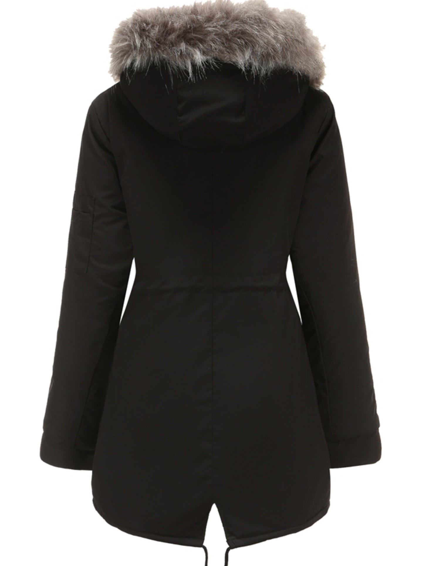 Parka à Capuche avec Fermeture Zippée pour Femmes | Idéale pour l’Automne et l’Hiver