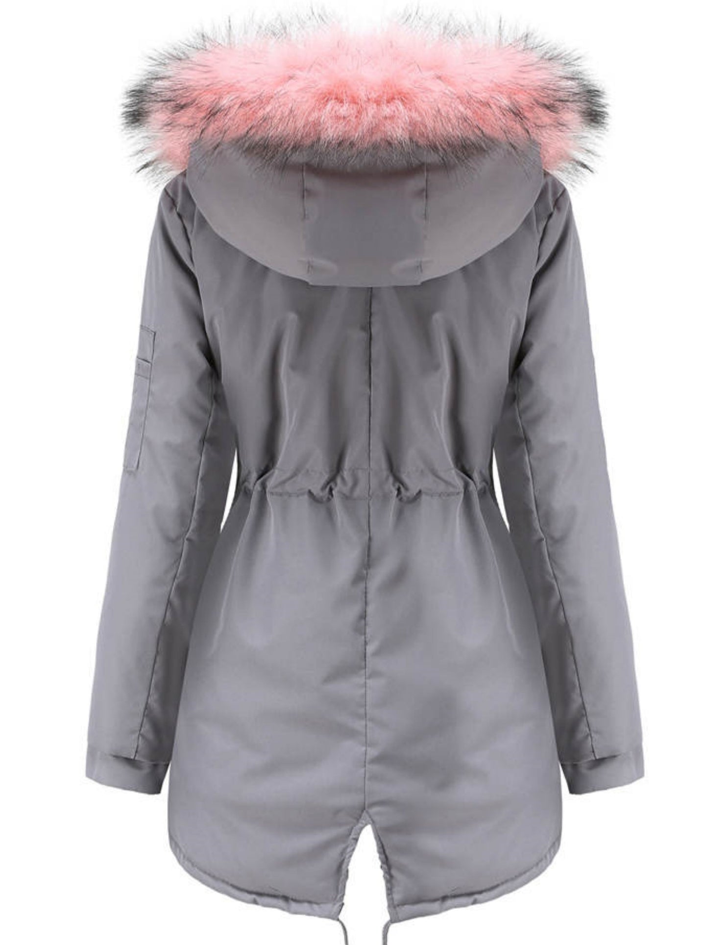 Parka à Capuche avec Fermeture Zippée pour Femmes | Idéale pour l’Automne et l’Hiver
