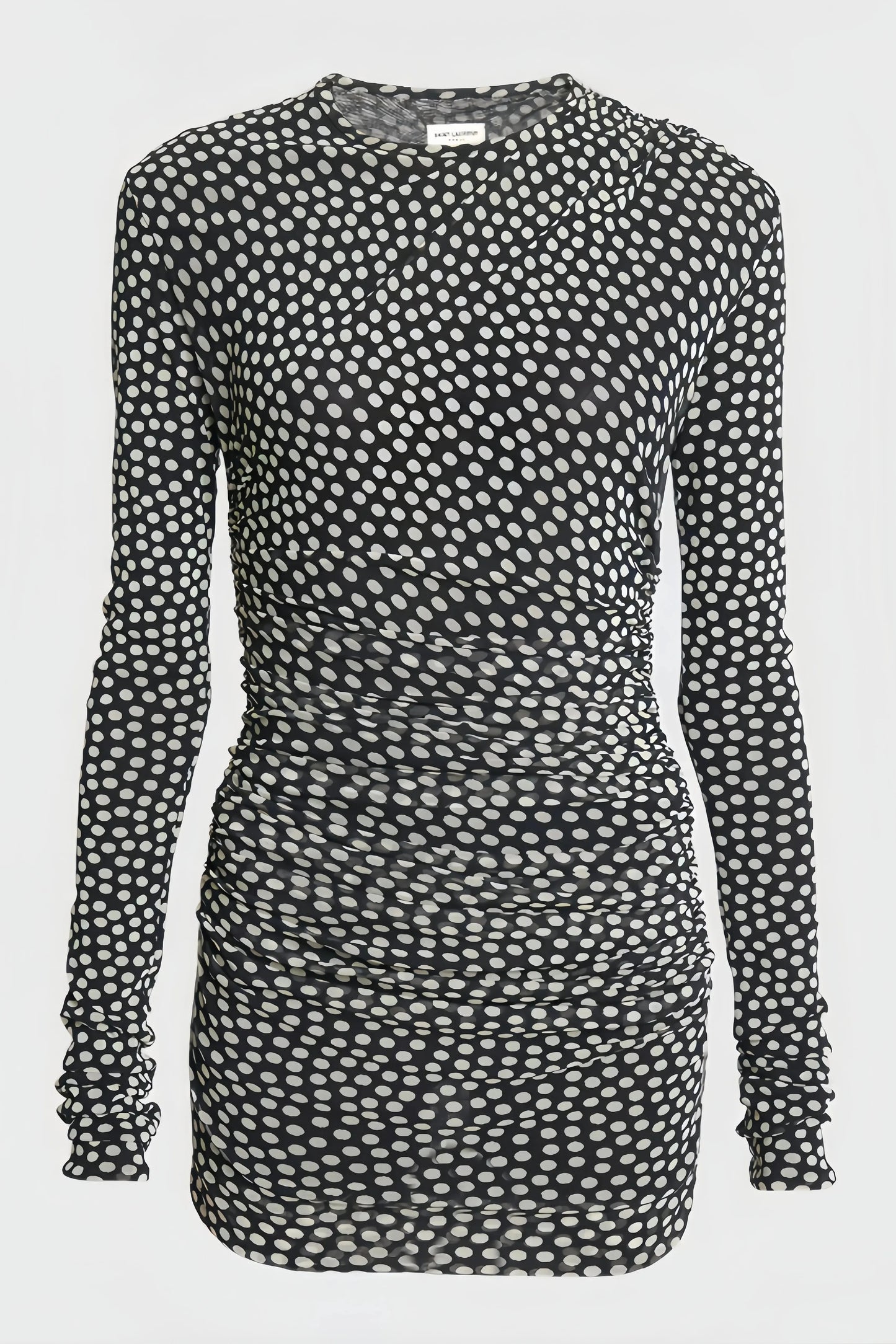 Robe Courte à Pois avec Taille Haute pour Femme | Idéale pour l'Été ou les Occasions Décontractées