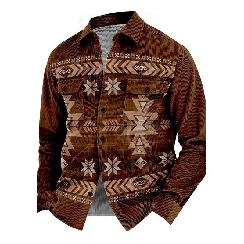 Veste avec Fermeture à Boutons et Col Montant pour Homme | Idéale pour l’Automne et l’Hiver