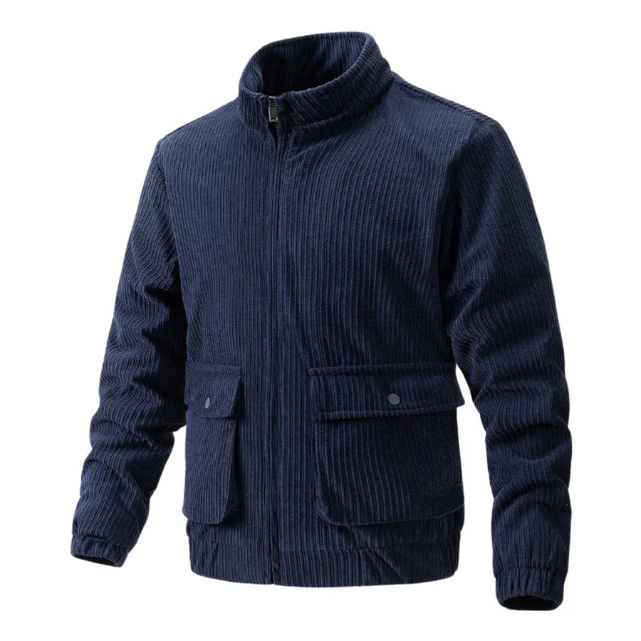 Veste pour Homme avec Col Montant et Poches Frontales | Modèle Pia