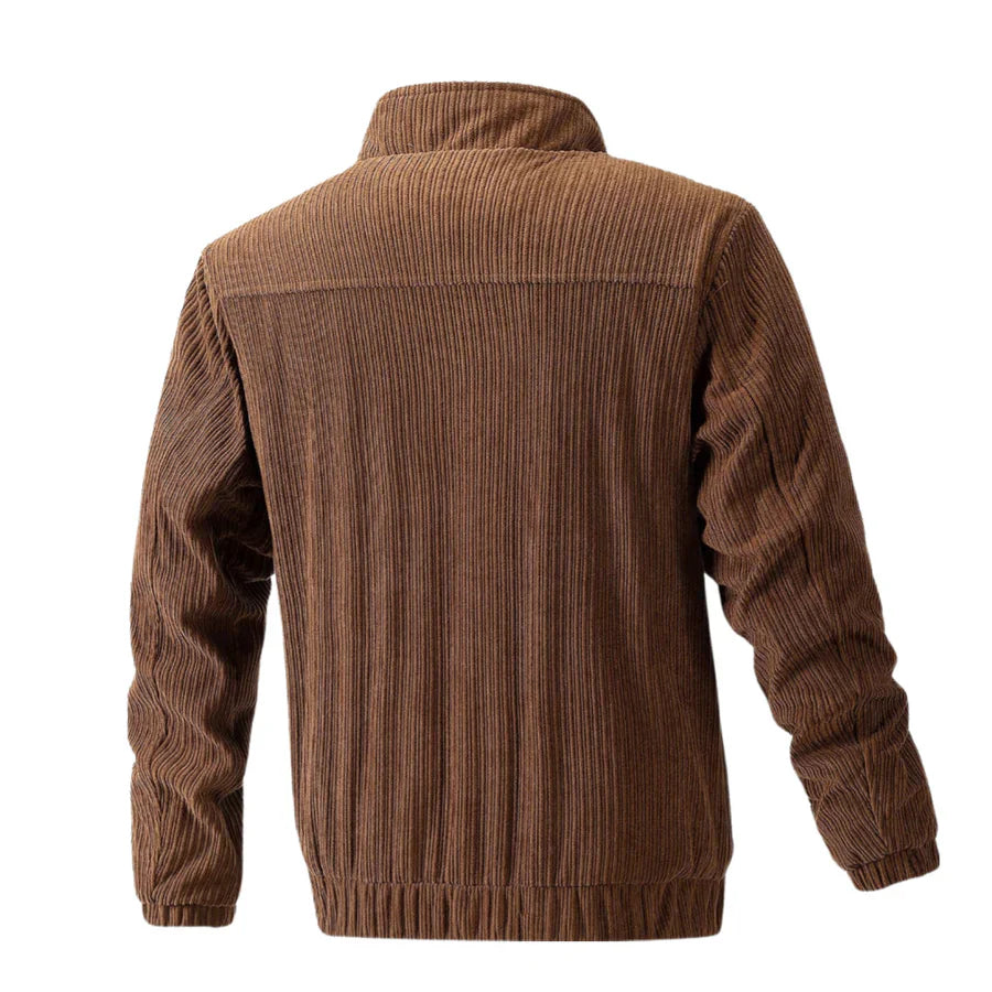 Veste pour Homme avec Col Montant et Poches Frontales | Modèle Pia