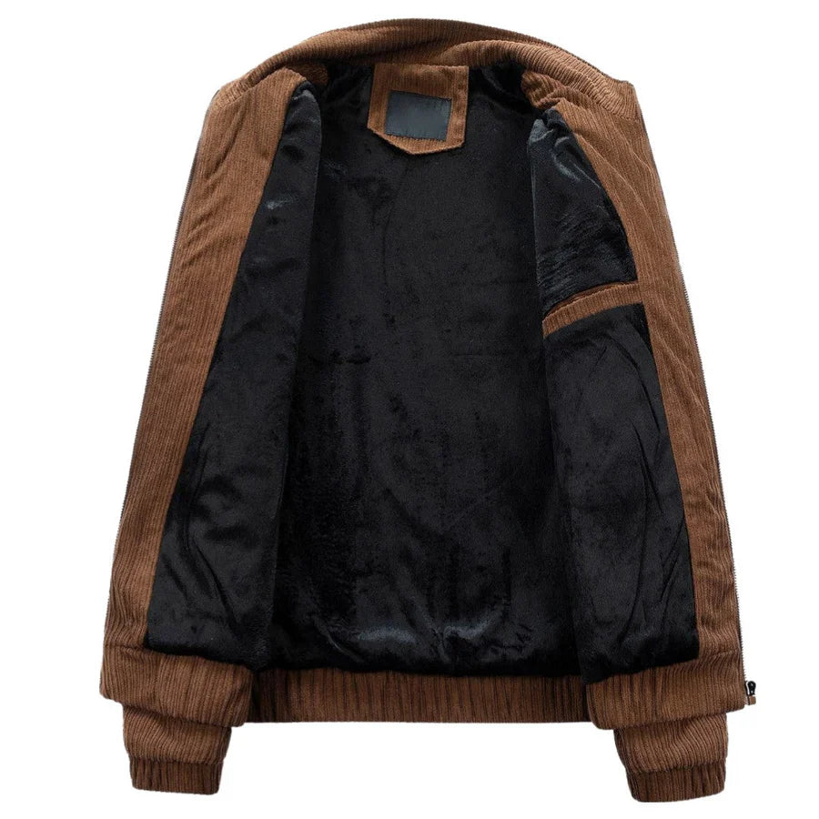 Veste pour Homme avec Col Montant et Poches Frontales | Modèle Pia