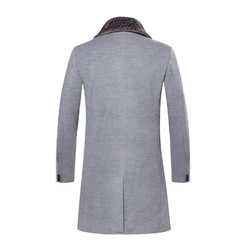 Veste Longue Coupe-Vent avec Éléments Réglables pour Homme | Idéale pour la Mi-Saison