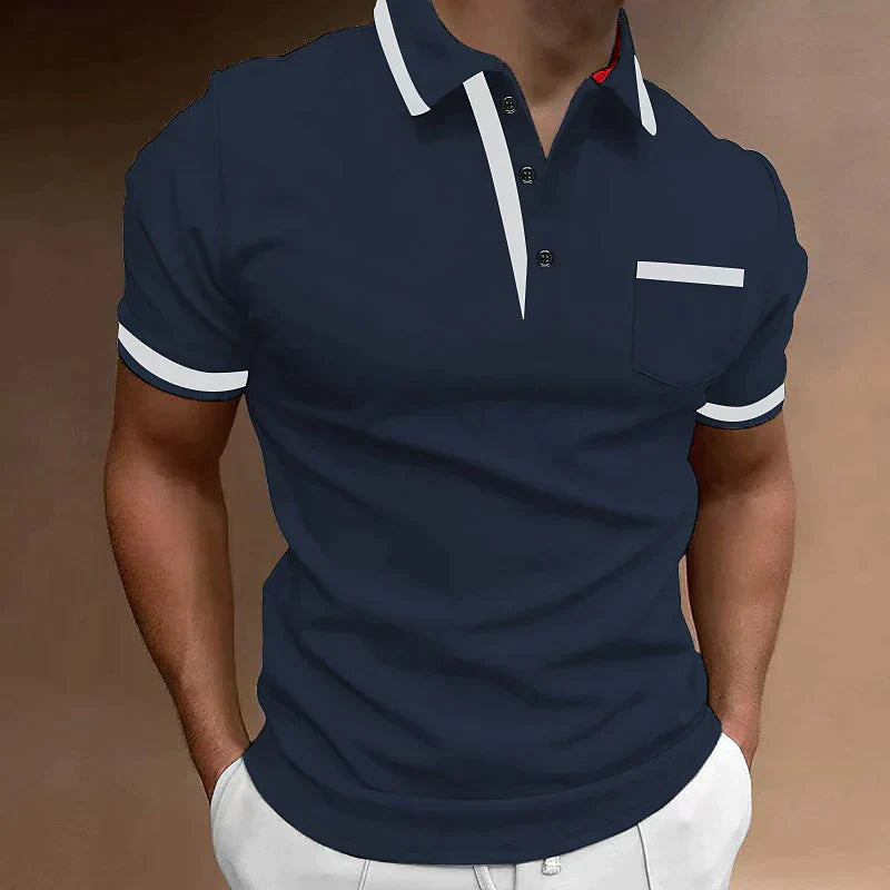 Polo avec Poche Poitrine et Coupe Classique pour Homme | Idéal pour le Quotidien