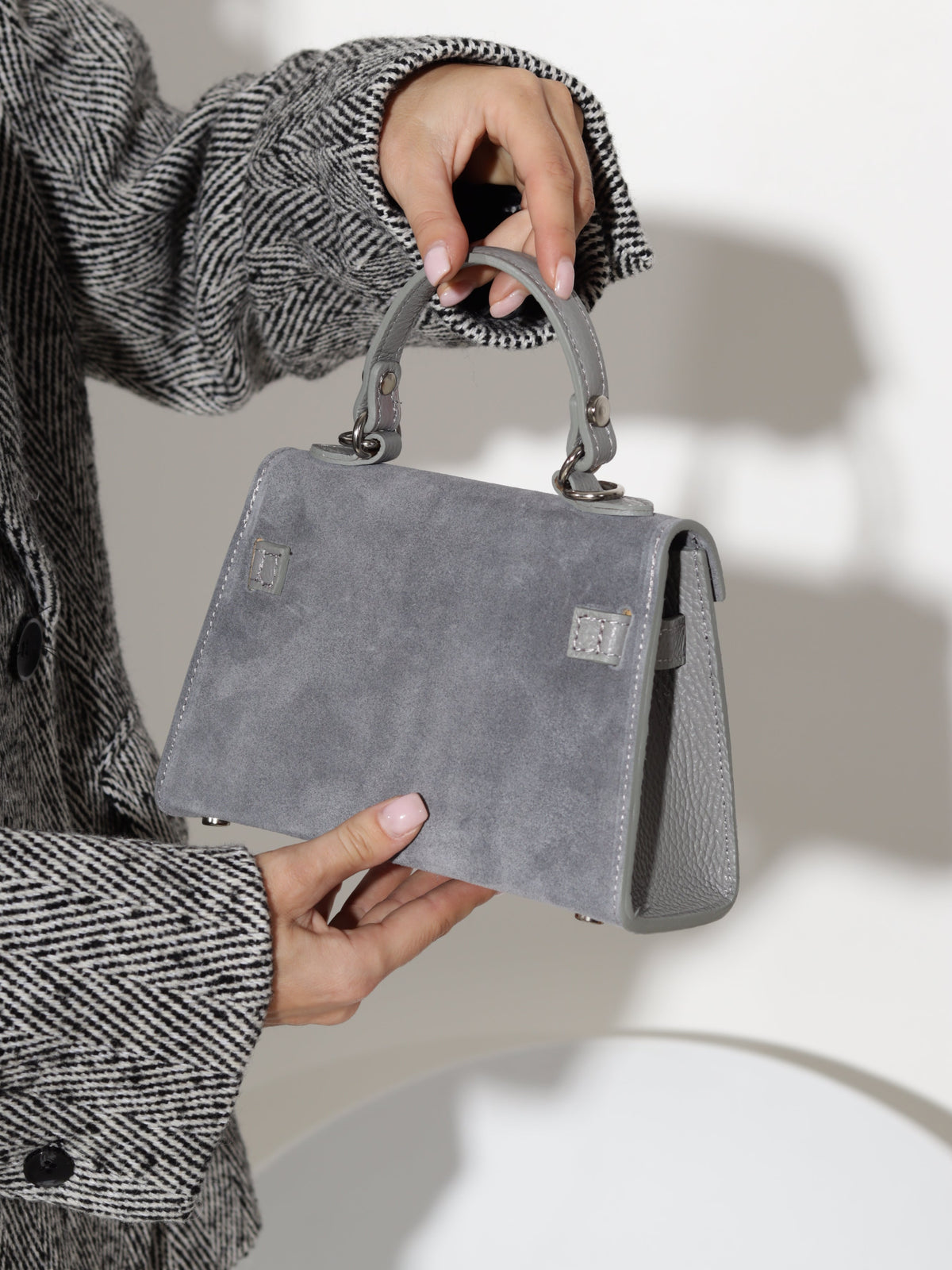 Sac à main à fermoir tourniquet pour femmes