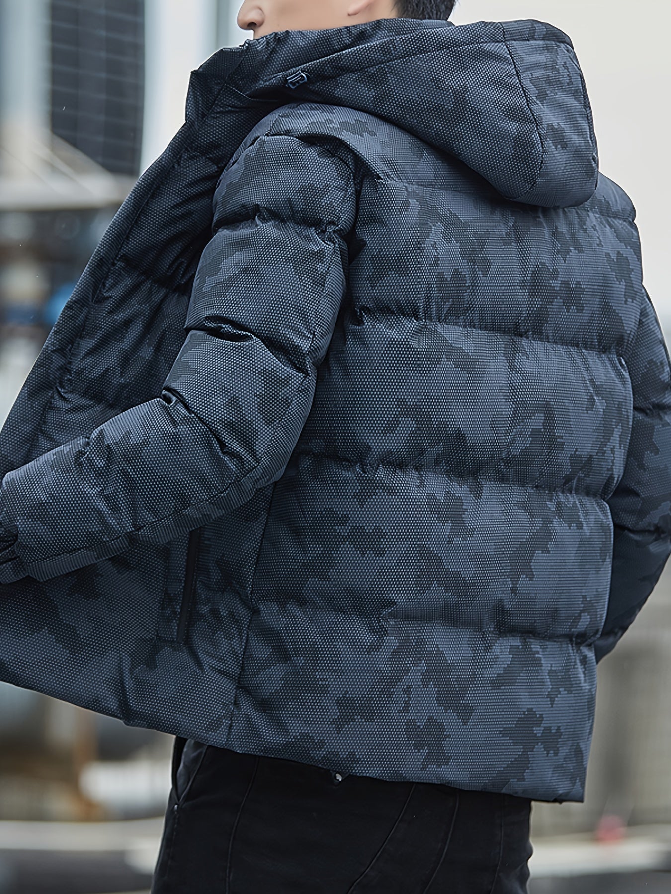Veste Camouflage avec Capuche pour Homme | Idéale pour l’Hiver