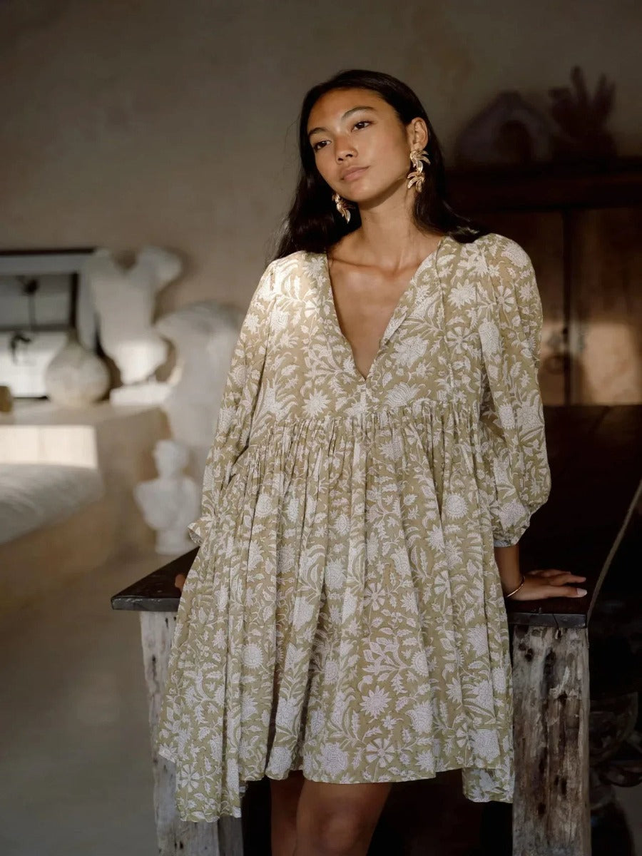 Robe Longue à Coupe Fluide pour Femme | Idéale pour Été et Sorties Décontractées